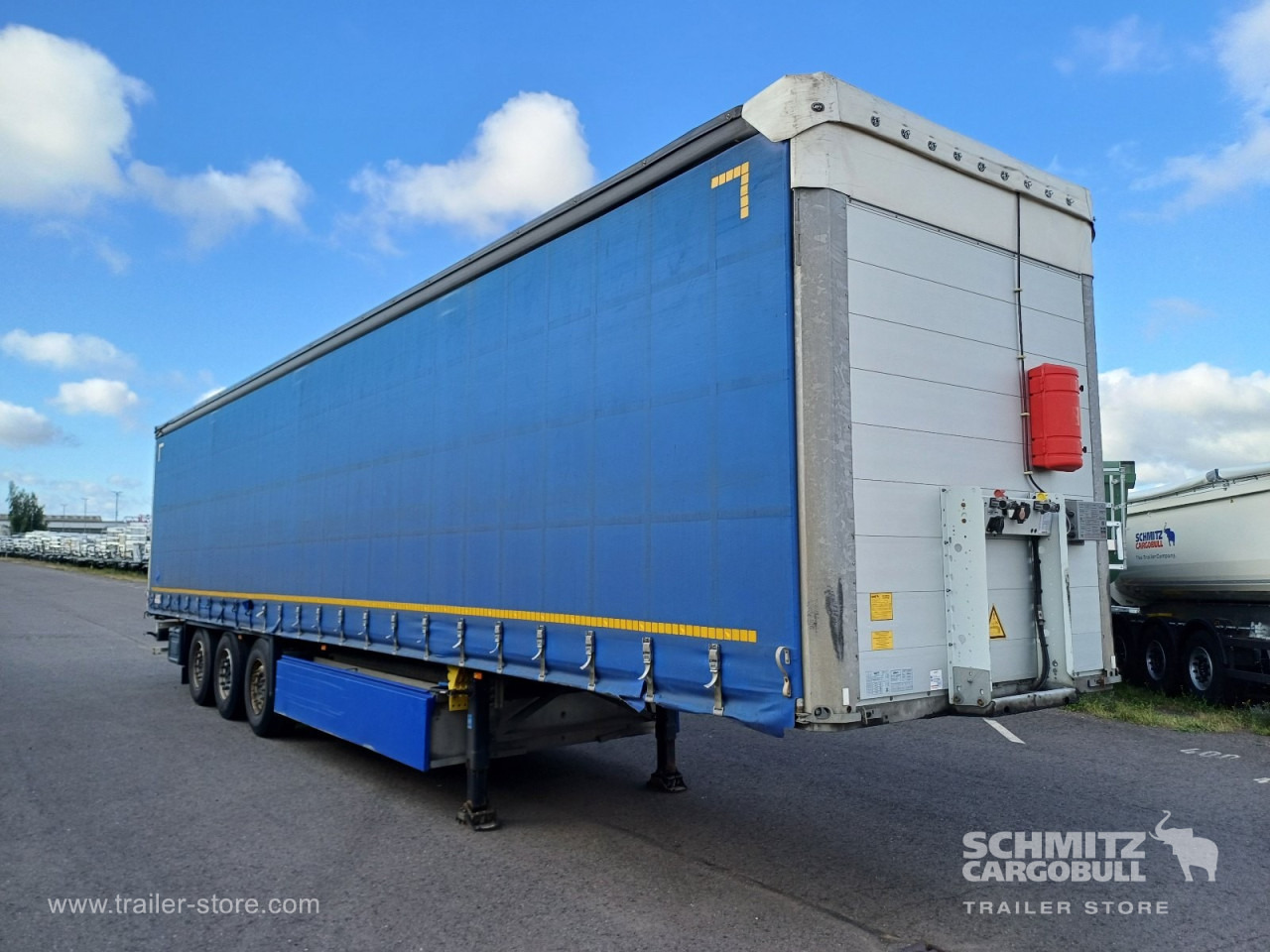 SCHMITZ Auflieger Curtainsider Standard - Semiremorcă prelată: Foto 1 SCHMITZ Auflieger Curtainsider Standard - Semiremorcă prelată: Foto 1