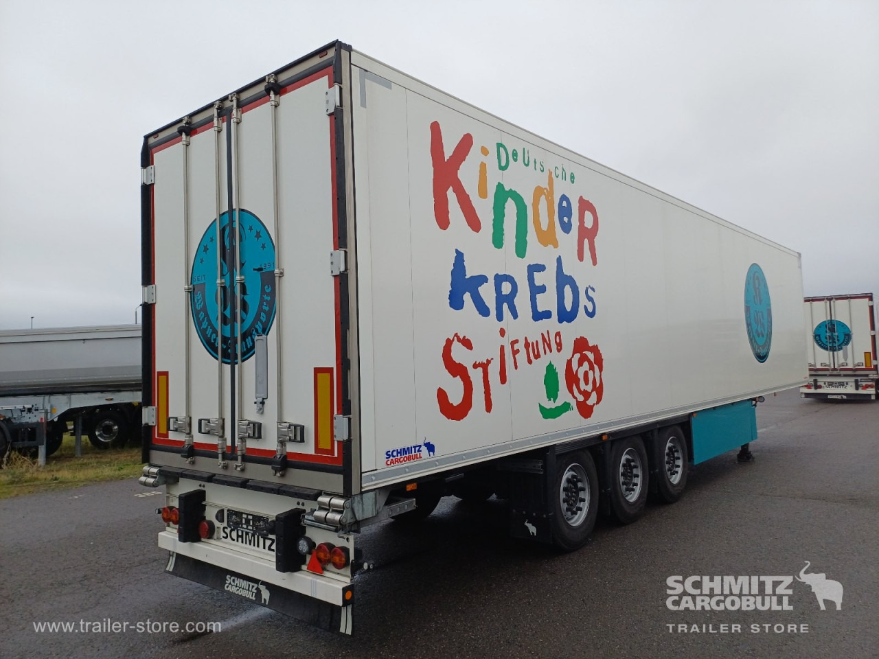 Semiremorcă izoterma SCHMITZ Auflieger Tiefkühler Fleischhang: Foto 11