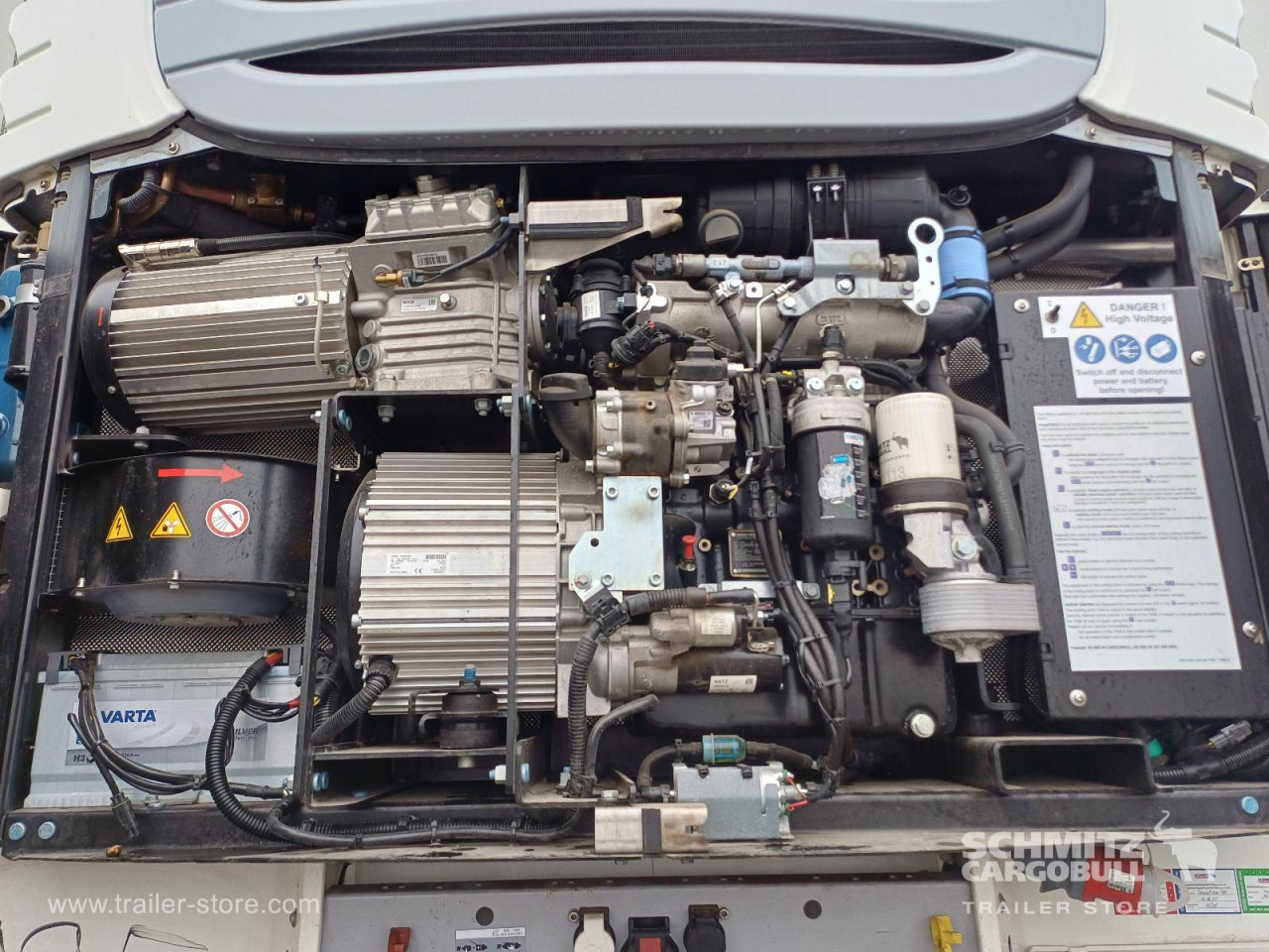 Semiremorcă izoterma SCHMITZ Auflieger Tiefkühler Fleischhang: Foto 6