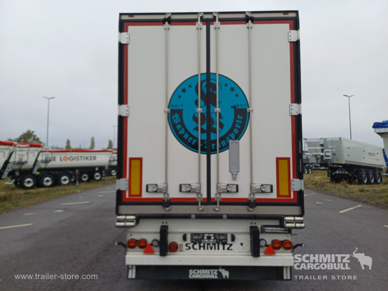 Semiremorcă izoterma SCHMITZ Auflieger Tiefkühler Fleischhang: Foto 14