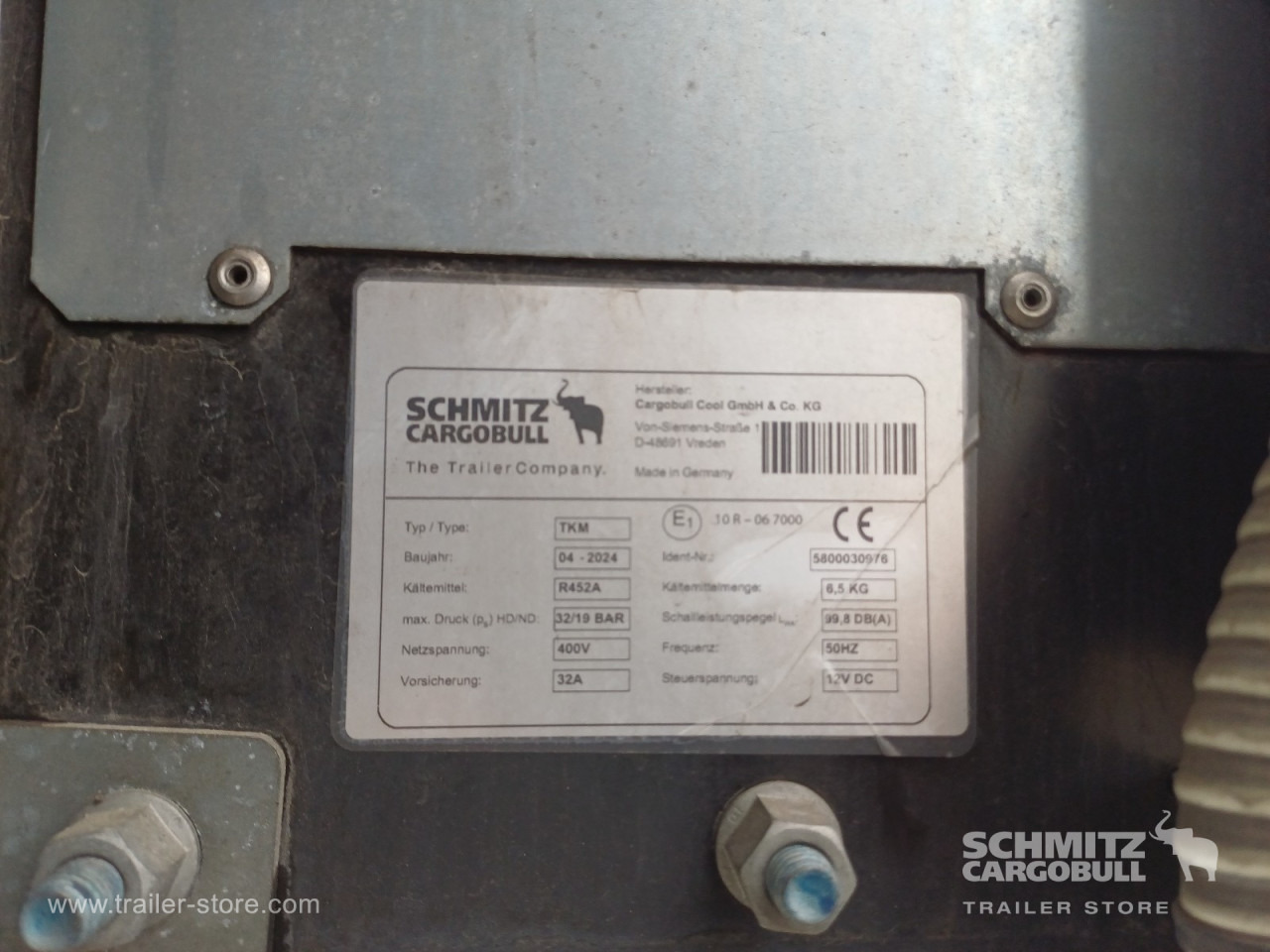 Semiremorcă izoterma SCHMITZ Auflieger Tiefkühler Fleischhang: Foto 7