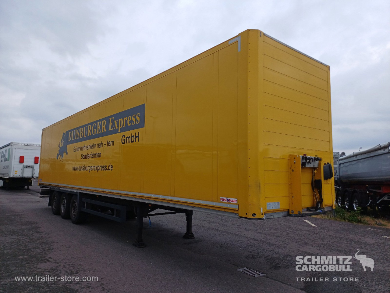 SCHMITZ Auflieger Trockenfrachtkoffer Standard - Semiremorcă furgon: Foto 1 SCHMITZ Auflieger Trockenfrachtkoffer Standard - Semiremorcă furgon: Foto 1