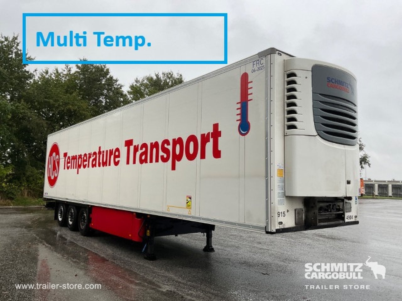 SCHMITZ Reefer Multitemp Double deck - Semiremorcă izoterma: Foto 1 SCHMITZ Reefer Multitemp Double deck - Semiremorcă izoterma: Foto 1
