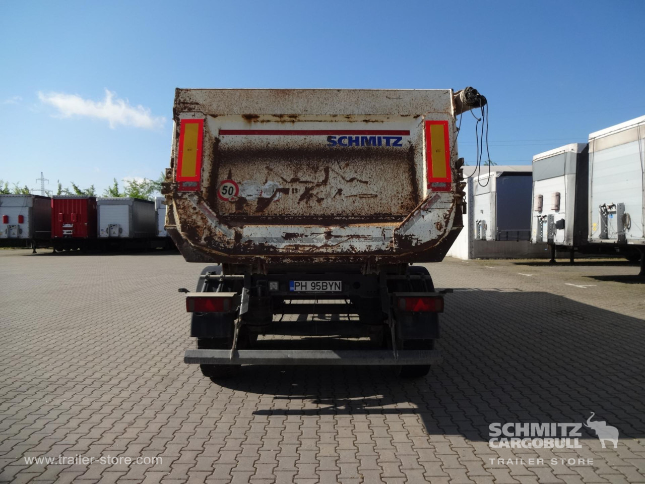 SCHMITZ Bena basculabila semirotunda din otel 28m³ - Semiremorcă basculantă: Foto 5 SCHMITZ Bena basculabila semirotunda din otel 28m³ - Semiremorcă basculantă: Foto 5