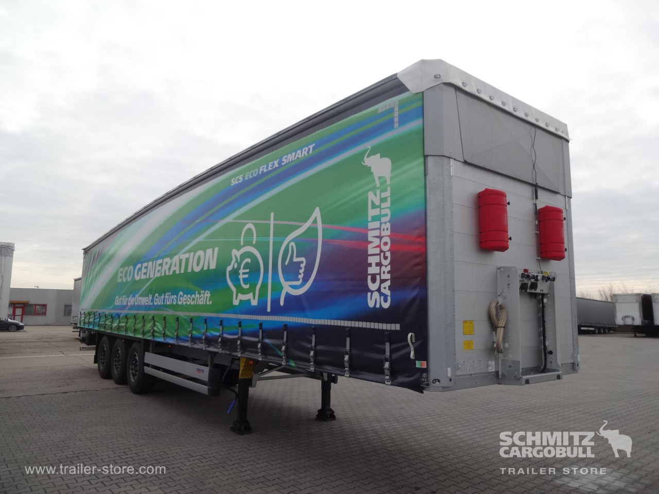 SCHMITZ Curtainsider Standard - Semiremorcă prelată: Foto 1 SCHMITZ Curtainsider Standard - Semiremorcă prelată: Foto 1