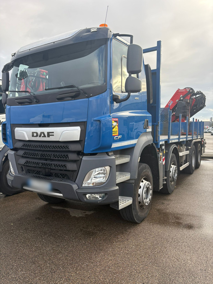 DAF CF 480 8x4 E6 / Fassi F315A.2.26 crane / flatbedCF 480 8x4 E6 / Fassi F315A.2.26 crane / flatbed - Camion platformă, Camion cu macara: Foto 1 DAF CF 480 8x4 E6 / Fassi F315A.2.26 crane / flatbedCF 480 8x4 E6 / Fassi F315A.2.26 crane / flatbed - Camion platformă, Camion cu macara: Foto 1