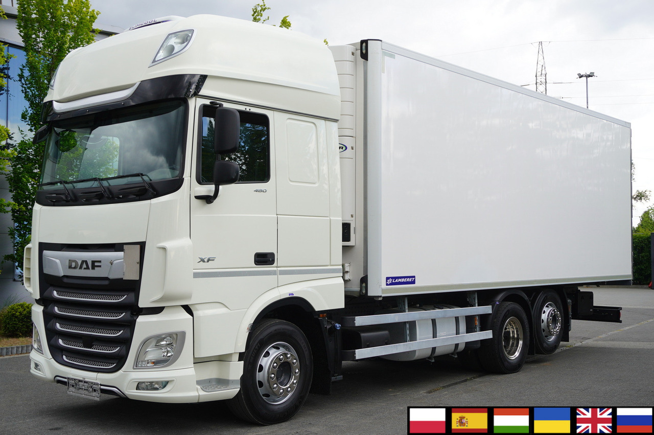 DAF XF 480 EURO 6/ 2021 / Lamberet Refrigerator / Carrier Vector 1550 - Camion frigider: Foto 1 DAF XF 480 EURO 6/ 2021 / Lamberet Refrigerator / Carrier Vector 1550 - Camion frigider: Foto 1