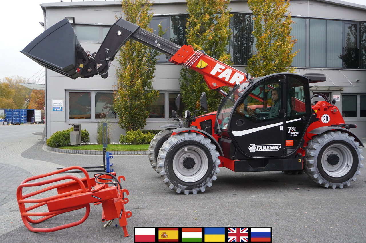FARESIN 730C Classic 55 / 550 MTH !!! / 7 m reach / joystick - Stivuitor telescopic: Foto 1 FARESIN 730C Classic 55 / 550 MTH !!! / 7 m reach / joystick - Stivuitor telescopic: Foto 1