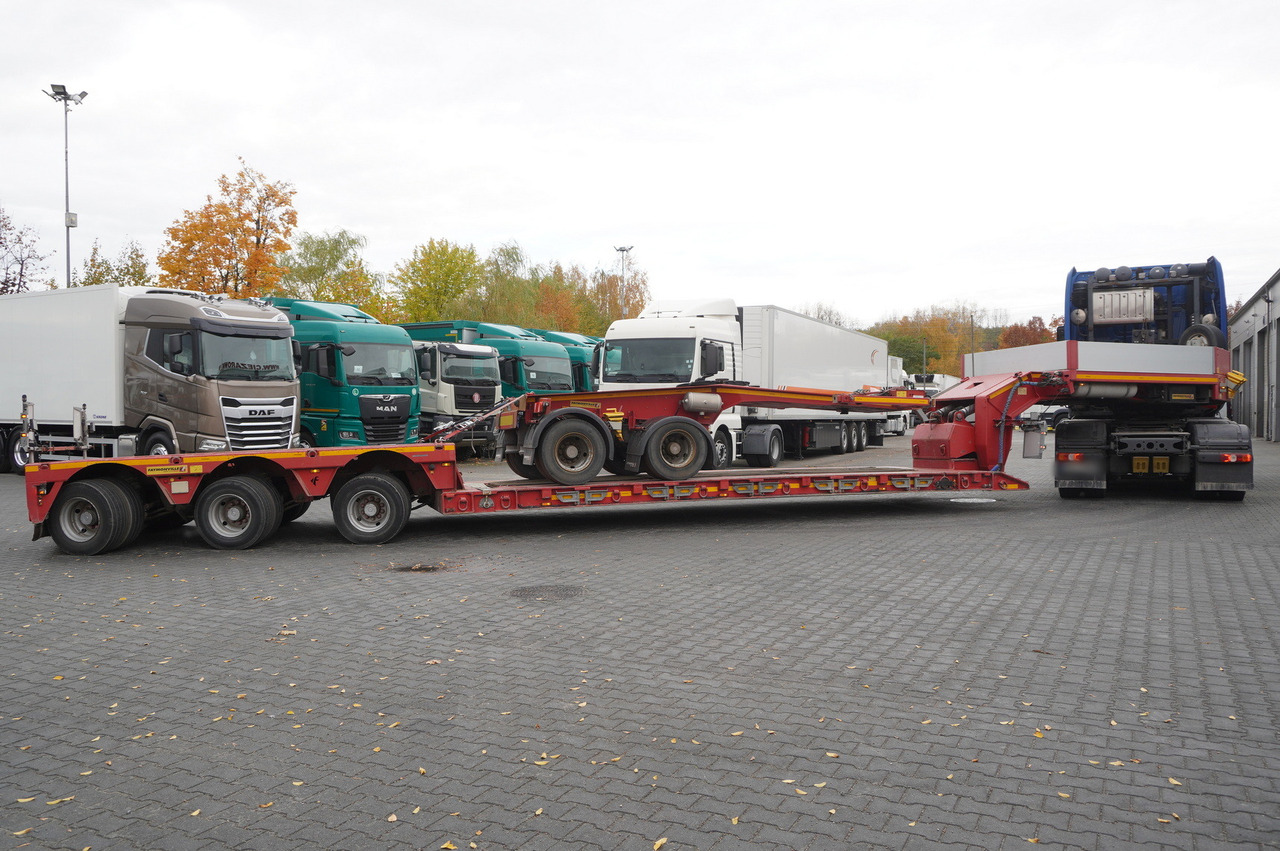 FAYMONVILLE F-S43-1ACA+D2 low bed Tief Bet semi-trailer / Load capacity 49 tons / Deck 15.5 m - Semiremorcă transport agabaritic: Foto 5 FAYMONVILLE F-S43-1ACA+D2 low bed Tief Bet semi-trailer / Load capacity 49 tons / Deck 15.5 m - Semiremorcă transport agabaritic: Foto 5