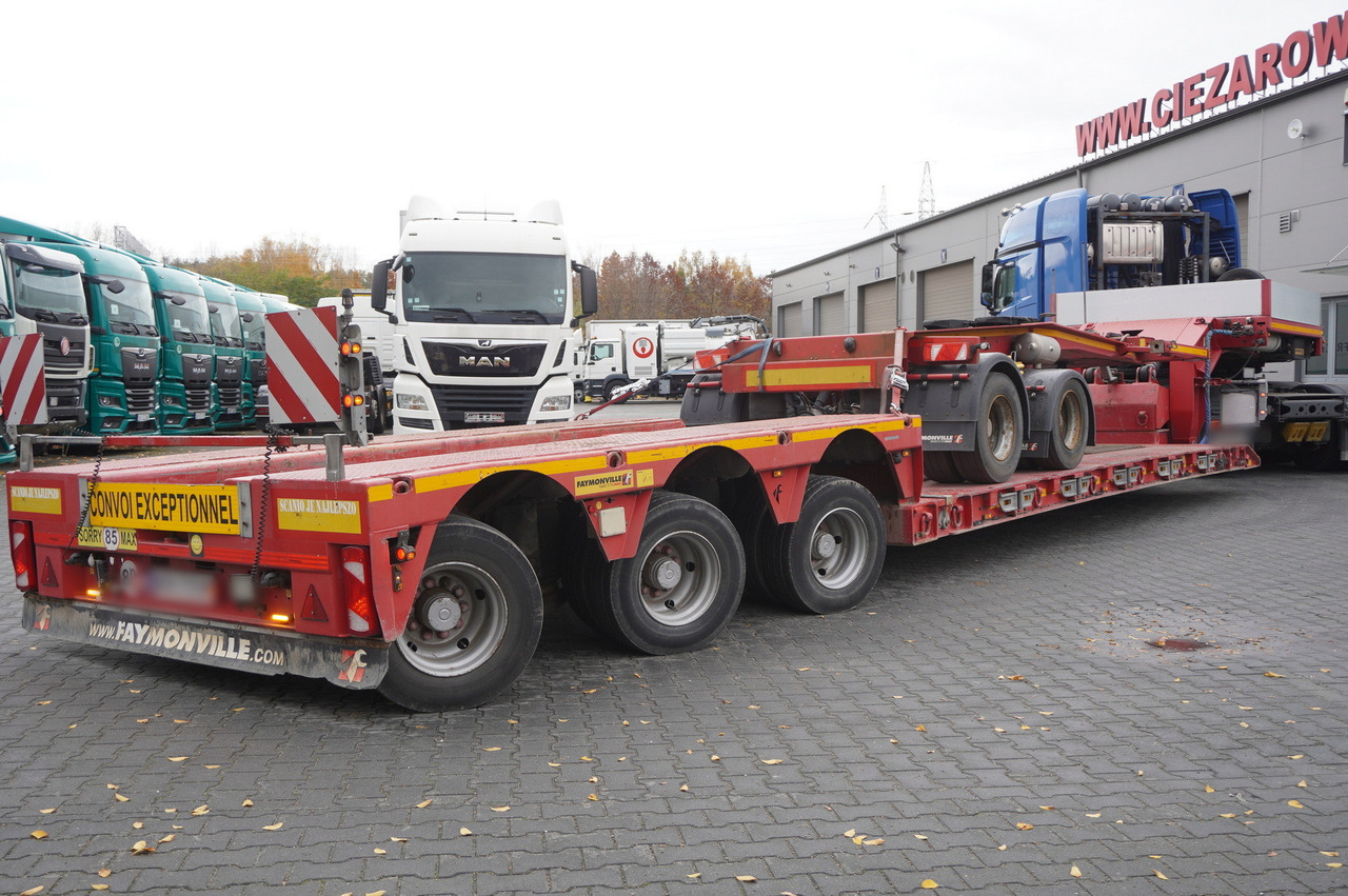 FAYMONVILLE F-S43-1ACA+D2 low bed Tief Bet semi-trailer / Load capacity 49 tons / Deck 15.5 m - Semiremorcă transport agabaritic: Foto 4 FAYMONVILLE F-S43-1ACA+D2 low bed Tief Bet semi-trailer / Load capacity 49 tons / Deck 15.5 m - Semiremorcă transport agabaritic: Foto 4