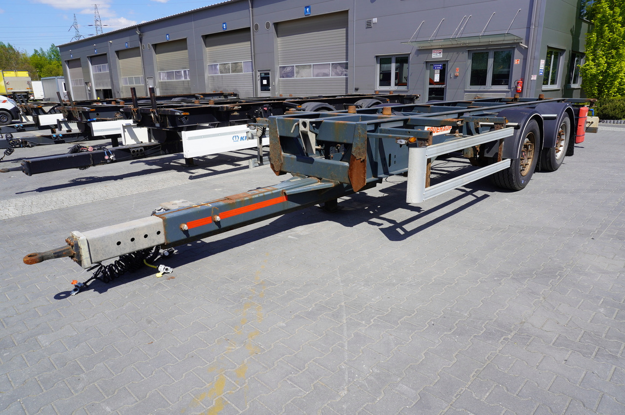 FRUEHAUF BDF / 18 t - Remorcă şasiu: Foto 1 FRUEHAUF BDF / 18 t - Remorcă şasiu: Foto 1