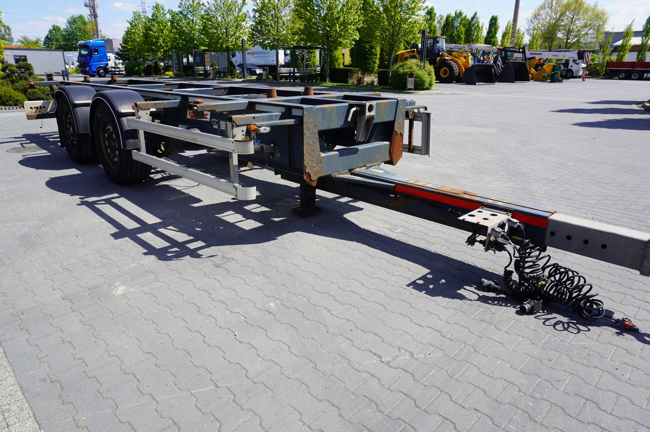 FRUEHAUF BDF / 18 t - Remorcă şasiu: Foto 2 FRUEHAUF BDF / 18 t - Remorcă şasiu: Foto 2