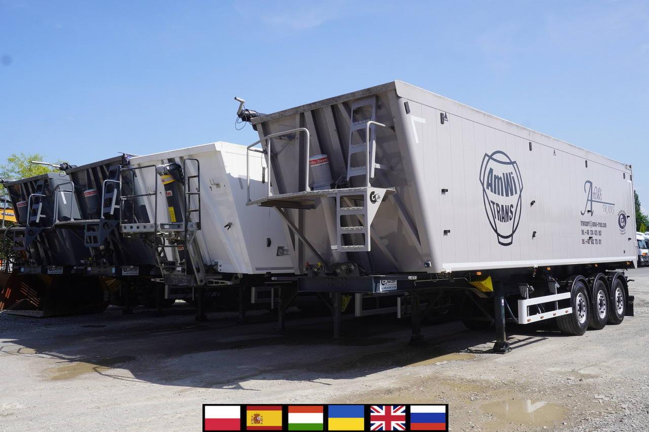 GRAS GS tipper / 52 m3 semi-trailer! / 2023 / 3 units - Semiremorcă basculantă: Foto 1 GRAS GS tipper / 52 m3 semi-trailer! / 2023 / 3 units - Semiremorcă basculantă: Foto 1
