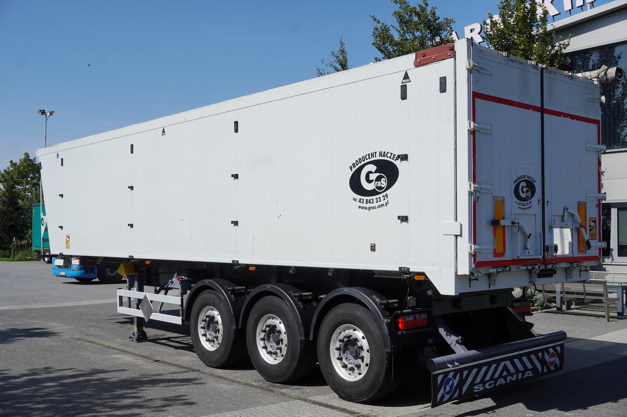 GRAS aluminum tipper semi-trailer 48 m³ - Semiremorcă basculantă: Foto 3 GRAS aluminum tipper semi-trailer 48 m³ - Semiremorcă basculantă: Foto 3