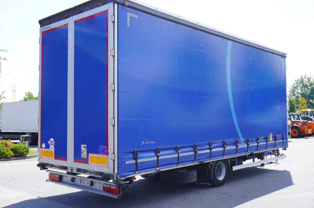 Gniotpol Tandem trailer / 10t / 2018 / 19 pallets - Remorcă cu prelată: Foto 4 Gniotpol Tandem trailer / 10t / 2018 / 19 pallets - Remorcă cu prelată: Foto 4