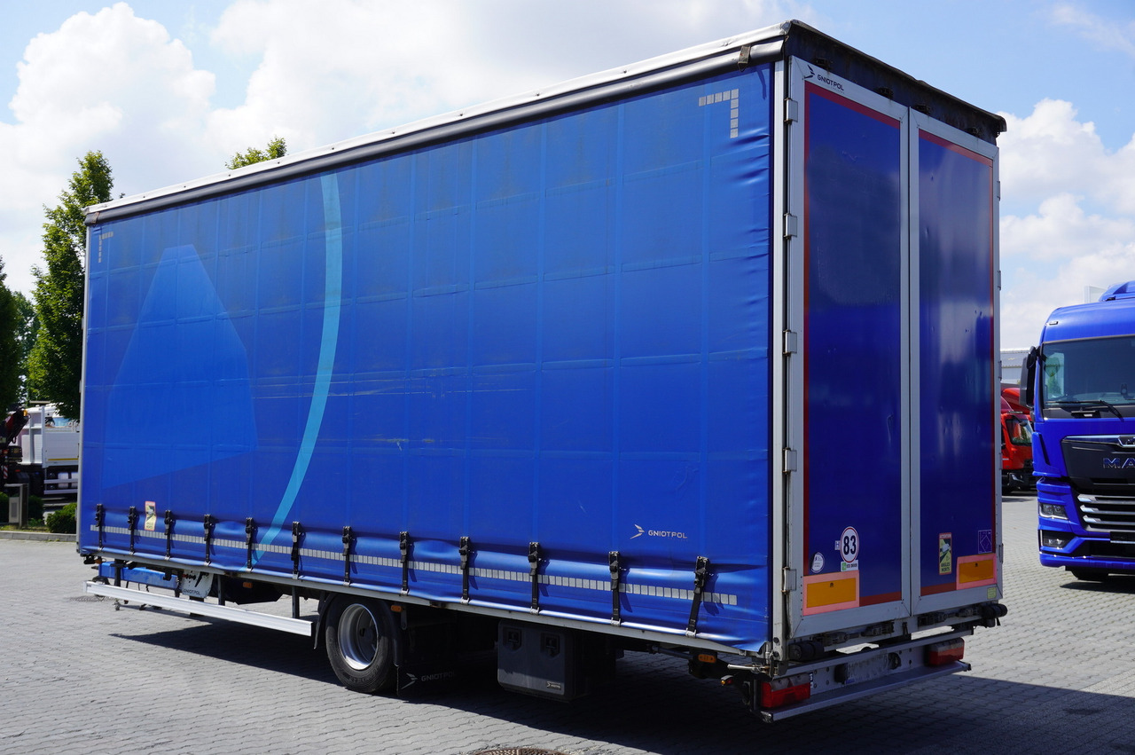 Gniotpol Tandem trailer / 10t / 2018 / 19 pallets - Remorcă cu prelată: Foto 3 Gniotpol Tandem trailer / 10t / 2018 / 19 pallets - Remorcă cu prelată: Foto 3