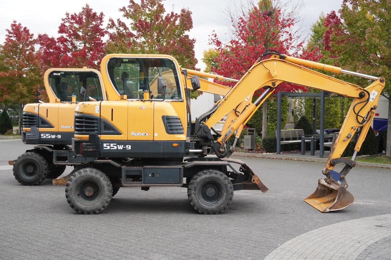 Hyundai Robex 55W-9 Wheeled Excavator 5.5t / 2 units - Excavator pe roţi: Foto 3 Hyundai Robex 55W-9 Wheeled Excavator 5.5t / 2 units - Excavator pe roţi: Foto 3