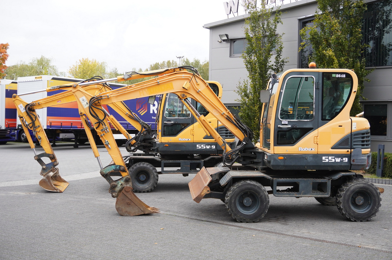 Hyundai Robex 55W-9 Wheeled Excavator 5.5t / 2 units - Excavator pe roţi: Foto 2 Hyundai Robex 55W-9 Wheeled Excavator 5.5t / 2 units - Excavator pe roţi: Foto 2