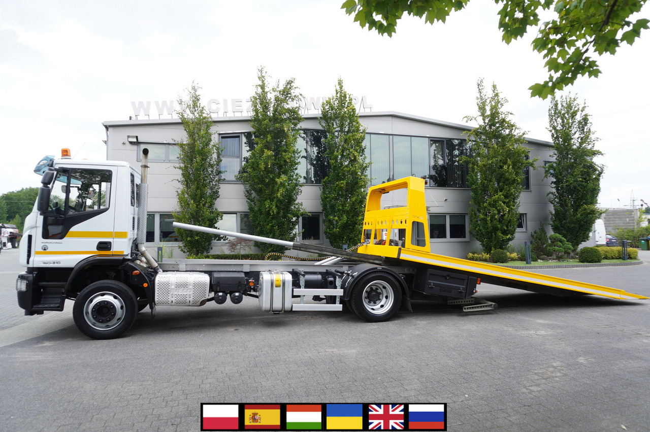 IVECO Eurocargo 160-210 / 75,000 km! / OMARS lowered tow truck platform / Fork - Maşină de tractare: Foto 1 IVECO Eurocargo 160-210 / 75,000 km! / OMARS lowered tow truck platform / Fork - Maşină de tractare: Foto 1