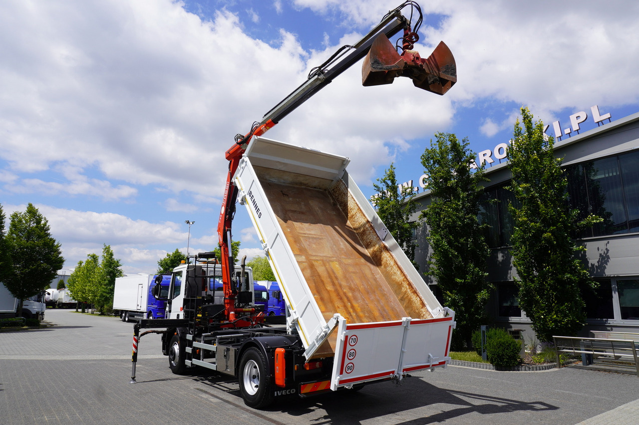 IVECO Eurocargo 160E22 EEV Dump truck / Bortmatic / Crane FASSI F95A.0.22 - Camion cu macara: Foto 4 IVECO Eurocargo 160E22 EEV Dump truck / Bortmatic / Crane FASSI F95A.0.22 - Camion cu macara: Foto 4