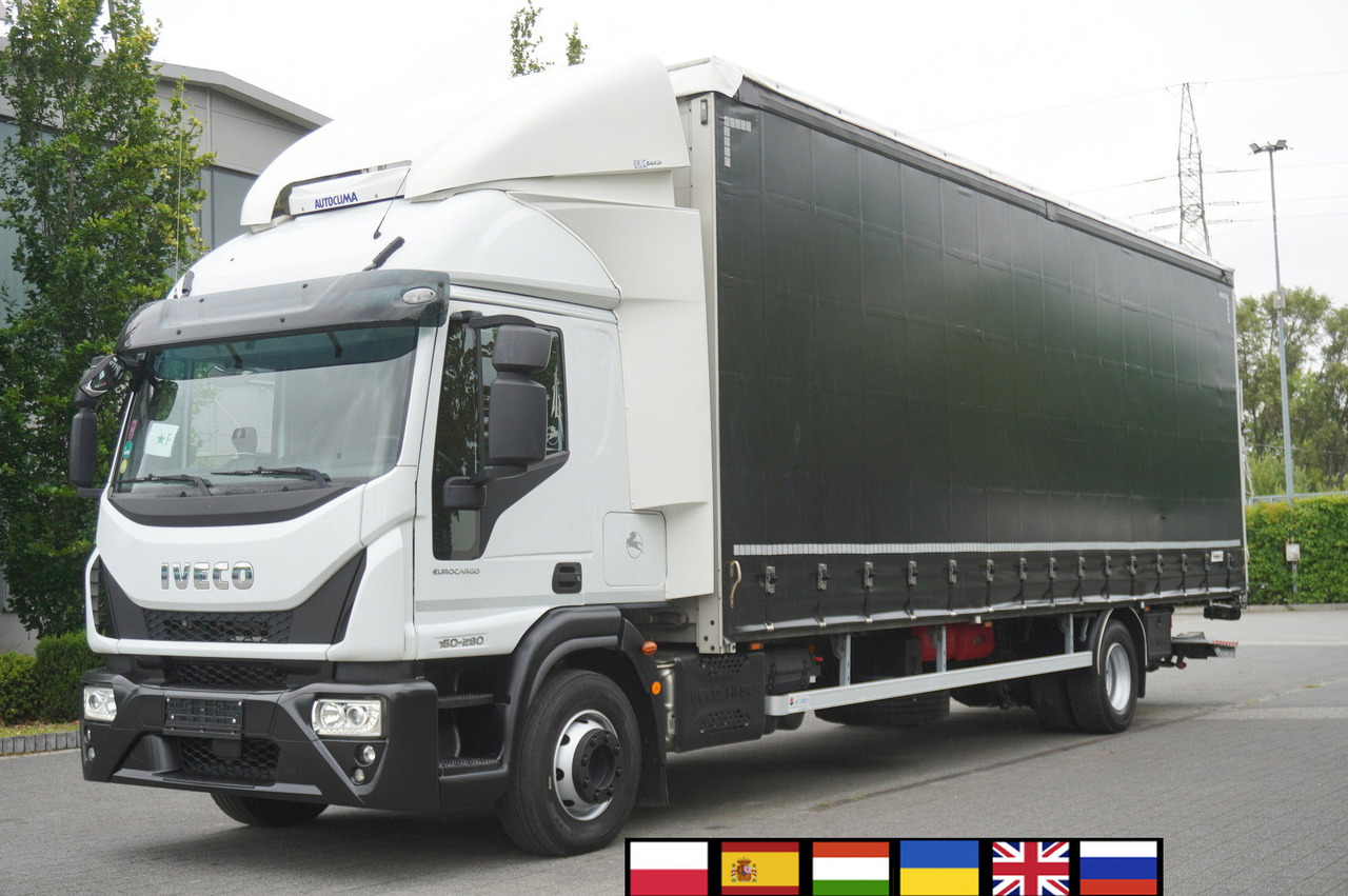 IVECO Eurocargo ML 160E28 E6 Glob / Curtainsider 21 EPAL / 2023 / 2 identical units - Camion basculantă: Foto 1 IVECO Eurocargo ML 160E28 E6 Glob / Curtainsider 21 EPAL / 2023 / 2 identical units - Camion basculantă: Foto 1