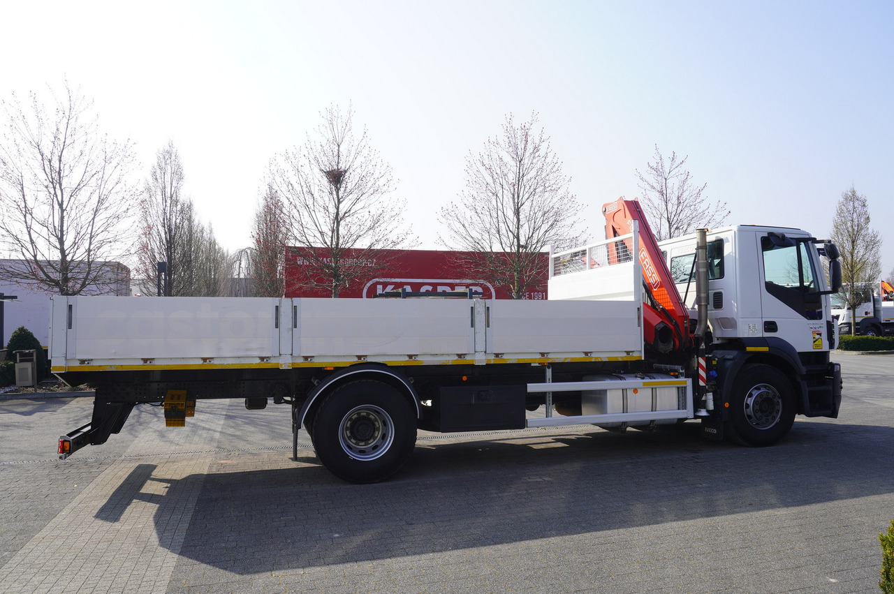 Camion platformă, Camion cu macara IVECO STRALIS 310 E6 / HDS FASSI 155 6.2 T / 250 thousand km: Foto 11
