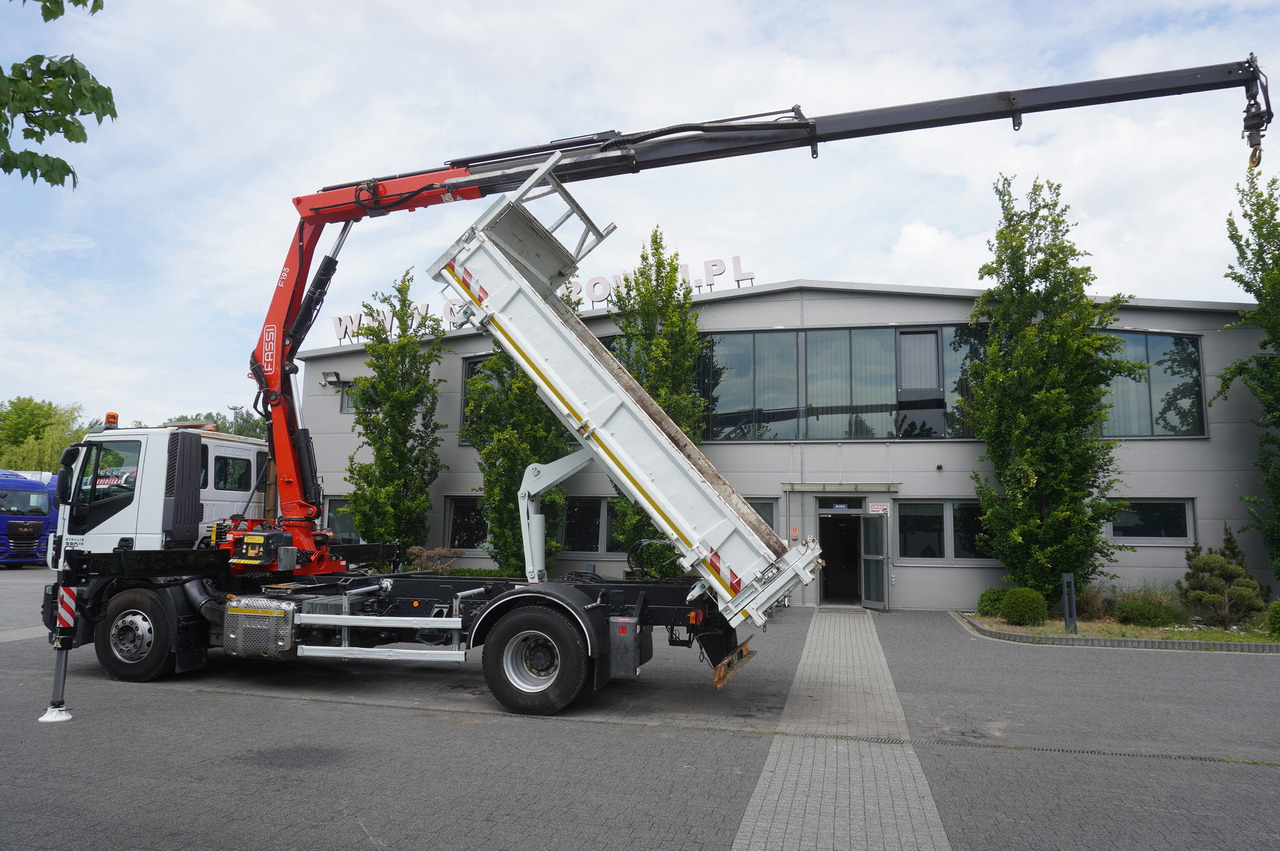 IVECO STRALIS 330 E6 / FASSI 195A 8.5 T / 3-side tipper - Camion basculantă, Camion cu macara: Foto 4 IVECO STRALIS 330 E6 / FASSI 195A 8.5 T / 3-side tipper - Camion basculantă, Camion cu macara: Foto 4