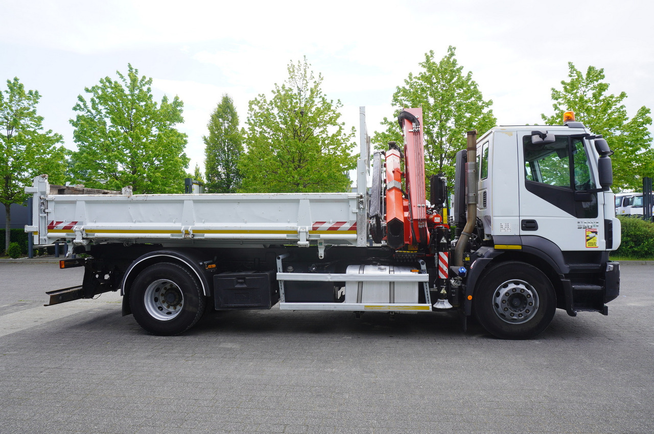 IVECO STRALIS 330 E6 / FASSI 195A 8.5 T / 3-side tipper - Camion cu macara: Foto 5 IVECO STRALIS 330 E6 / FASSI 195A 8.5 T / 3-side tipper - Camion cu macara: Foto 5