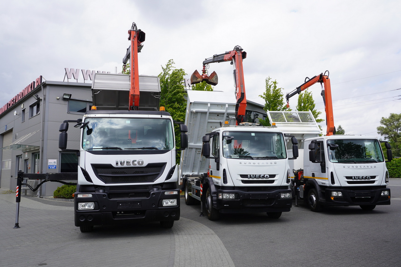 IVECO Stralis 310 E6 / NEW 3-sided tipper / Fassi F135 crane with remote control - Camion basculantă, Camion cu macara: Foto 3 IVECO Stralis 310 E6 / NEW 3-sided tipper / Fassi F135 crane with remote control - Camion basculantă, Camion cu macara: Foto 3