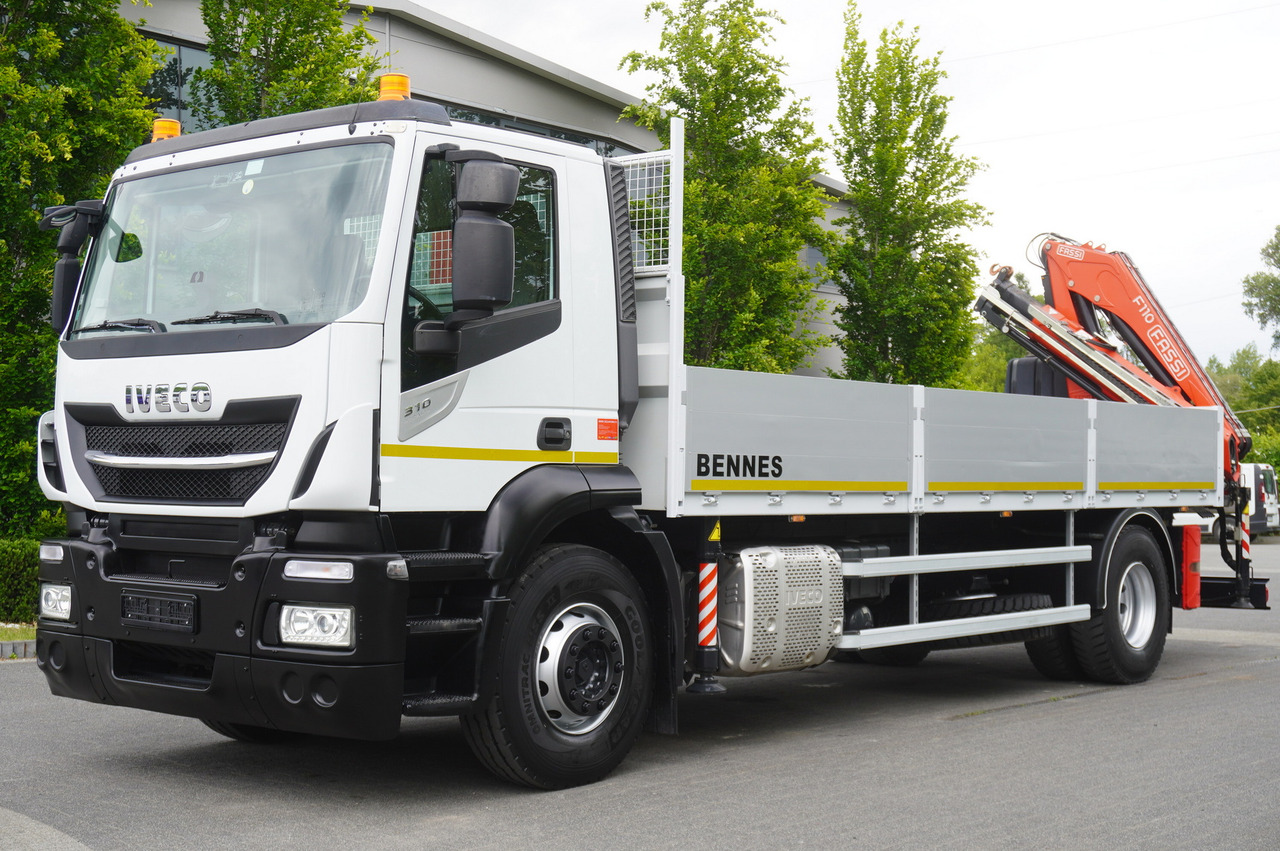 Iveco Stralis 310 / 34 tho km !!! / FASSI 4 Tons 400 MTH! / Flatbed - Camion platformă, Camion cu macara: Foto 4 Iveco Stralis 310 / 34 tho km !!! / FASSI 4 Tons 400 MTH! / Flatbed - Camion platformă, Camion cu macara: Foto 4