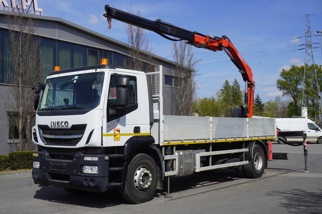 Iveco Stralis 310 / 34 tho km !!! / FASSI 4 Tons 400 MTH! / Flatbed - Camion cu macara, Camion cu macara: Foto 1 Iveco Stralis 310 / 34 tho km !!! / FASSI 4 Tons 400 MTH! / Flatbed - Camion cu macara, Camion cu macara: Foto 1