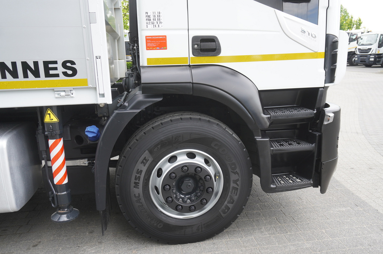 Camion platformă, Camion cu macara Iveco Stralis 310 / 34 tho km !!! / FASSI 4 Tons 400 MTH! / Flatbed: Foto 19
