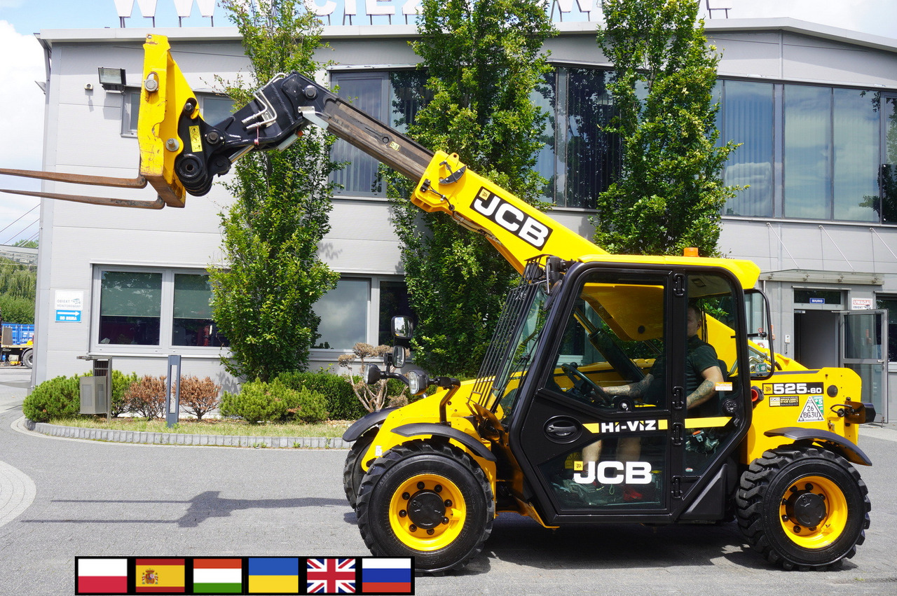 JCB 525-60T5 / 2022 / 860 MTH! / 2.5 T / Reach 6 m / joystick - Stivuitor telescopic: Foto 1 JCB 525-60T5 / 2022 / 860 MTH! / 2.5 T / Reach 6 m / joystick - Stivuitor telescopic: Foto 1