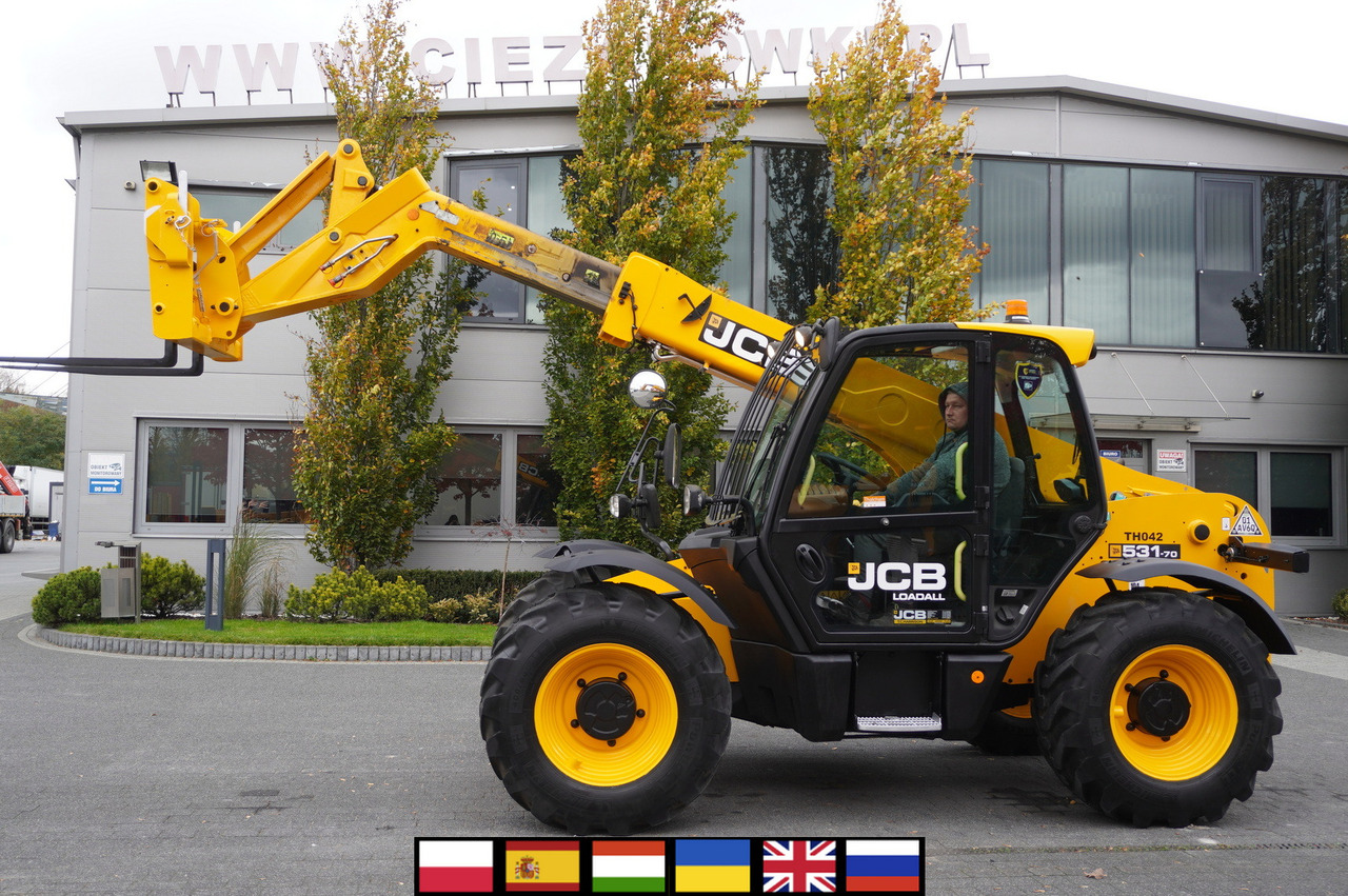 JCB 531-70 / 900 MTH telescopic charger! / 3.1 T / 7 M - Stivuitor telescopic: Foto 1 JCB 531-70 / 900 MTH telescopic charger! / 3.1 T / 7 M - Stivuitor telescopic: Foto 1