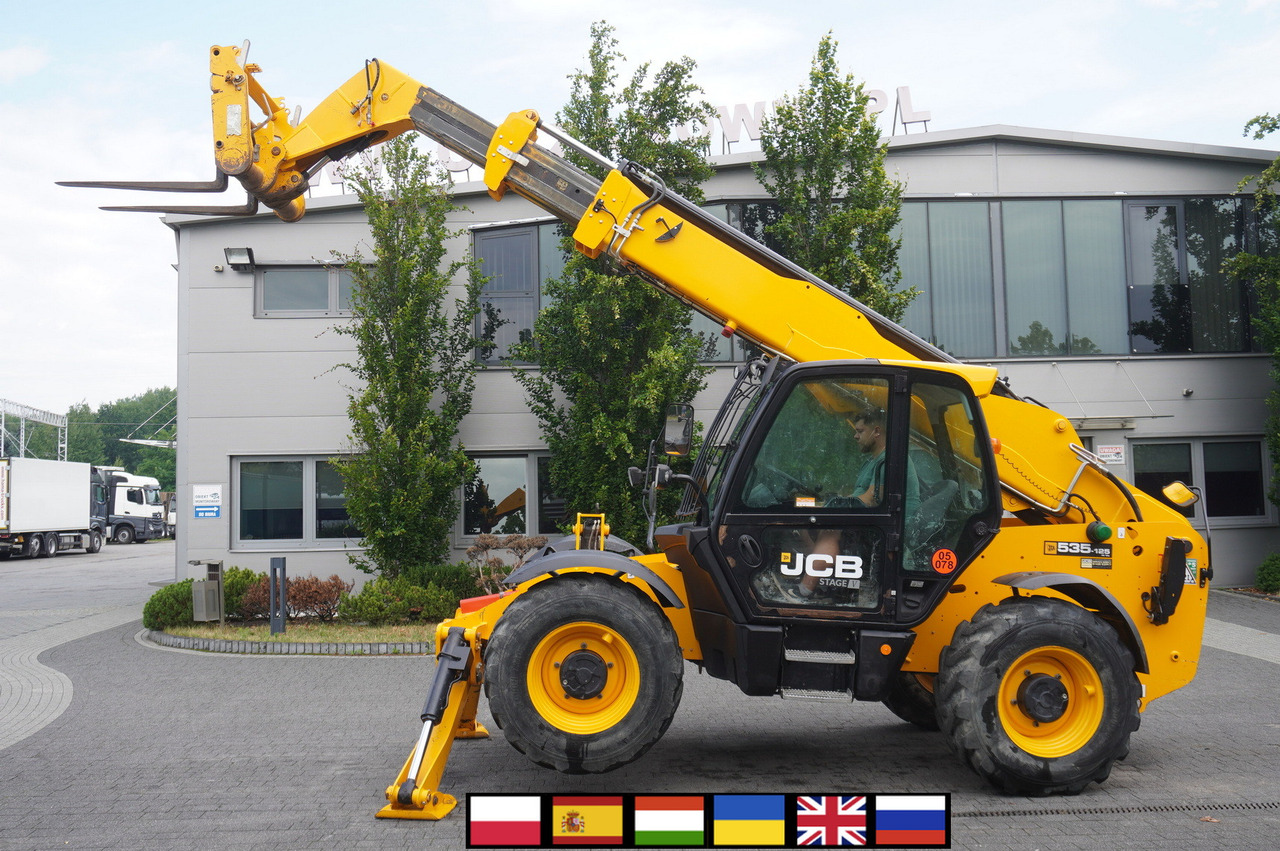 JCB 535-125 / 1500 MTH! / reach 12.5 m / 2021 / 3.5 t - Stivuitor telescopic: Foto 1 JCB 535-125 / 1500 MTH! / reach 12.5 m / 2021 / 3.5 t - Stivuitor telescopic: Foto 1