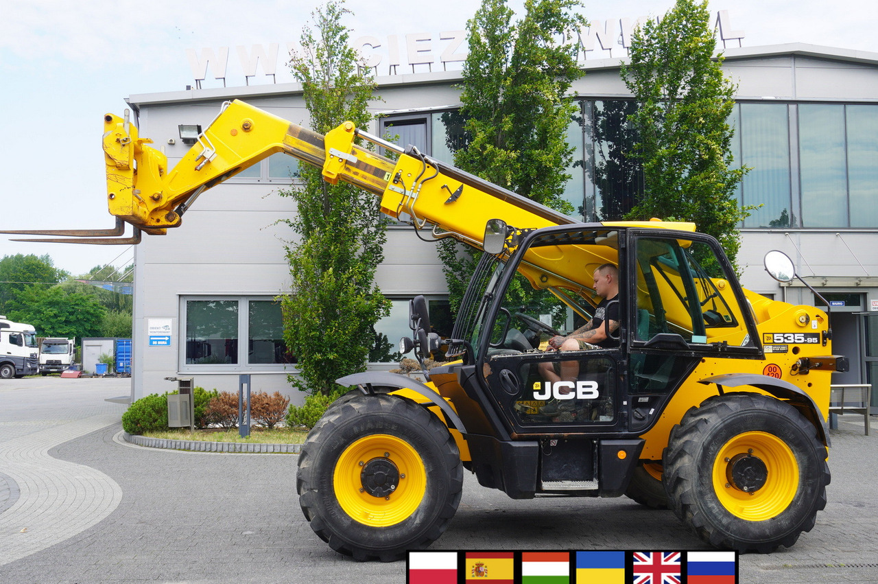 JCB 535-95 / 3.5 T / range 9.5 m / joystick / 2021 - Stivuitor telescopic: Foto 1 JCB 535-95 / 3.5 T / range 9.5 m / joystick / 2021 - Stivuitor telescopic: Foto 1