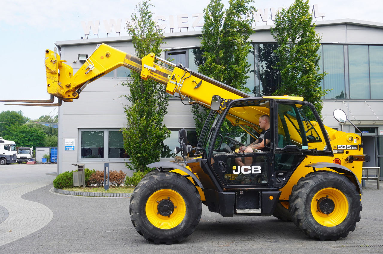 JCB 535-95 / 3.5 T / range 9.5 m / joystick / 2021 - Stivuitor telescopic: Foto 2 JCB 535-95 / 3.5 T / range 9.5 m / joystick / 2021 - Stivuitor telescopic: Foto 2