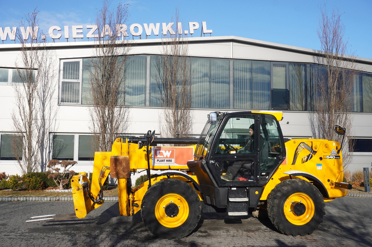 JCB 540-170 Telescopic Loader / 17m / joystick - Încărcător frontal pe pneuri: Foto 3 JCB 540-170 Telescopic Loader / 17m / joystick - Încărcător frontal pe pneuri: Foto 3