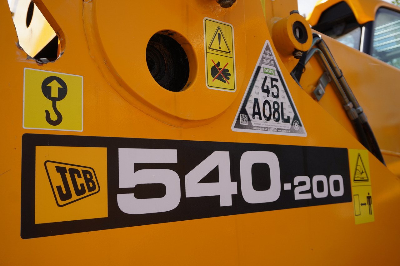 JCB 540-200 Telescopic Loader / 20 m reach / joystick / 2 units - Stivuitor telescopic: Foto 5 JCB 540-200 Telescopic Loader / 20 m reach / joystick / 2 units - Stivuitor telescopic: Foto 5