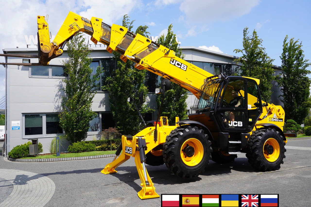 JCB 540-200 Telescopic Loader / 20 m reach / joystick - Stivuitor telescopic: Foto 1 JCB 540-200 Telescopic Loader / 20 m reach / joystick - Stivuitor telescopic: Foto 1