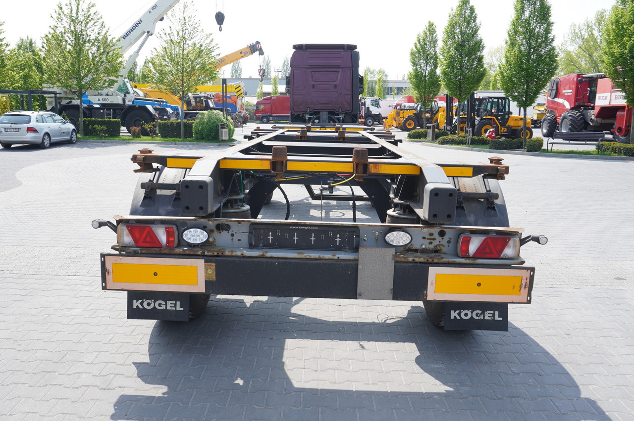KOGEL AWE 18, two-axle, BDF, 7.5m chassis , air suspension, SAF axles - Remorcă şasiu: Foto 5 KOGEL AWE 18, two-axle, BDF, 7.5m chassis , air suspension, SAF axles - Remorcă şasiu: Foto 5