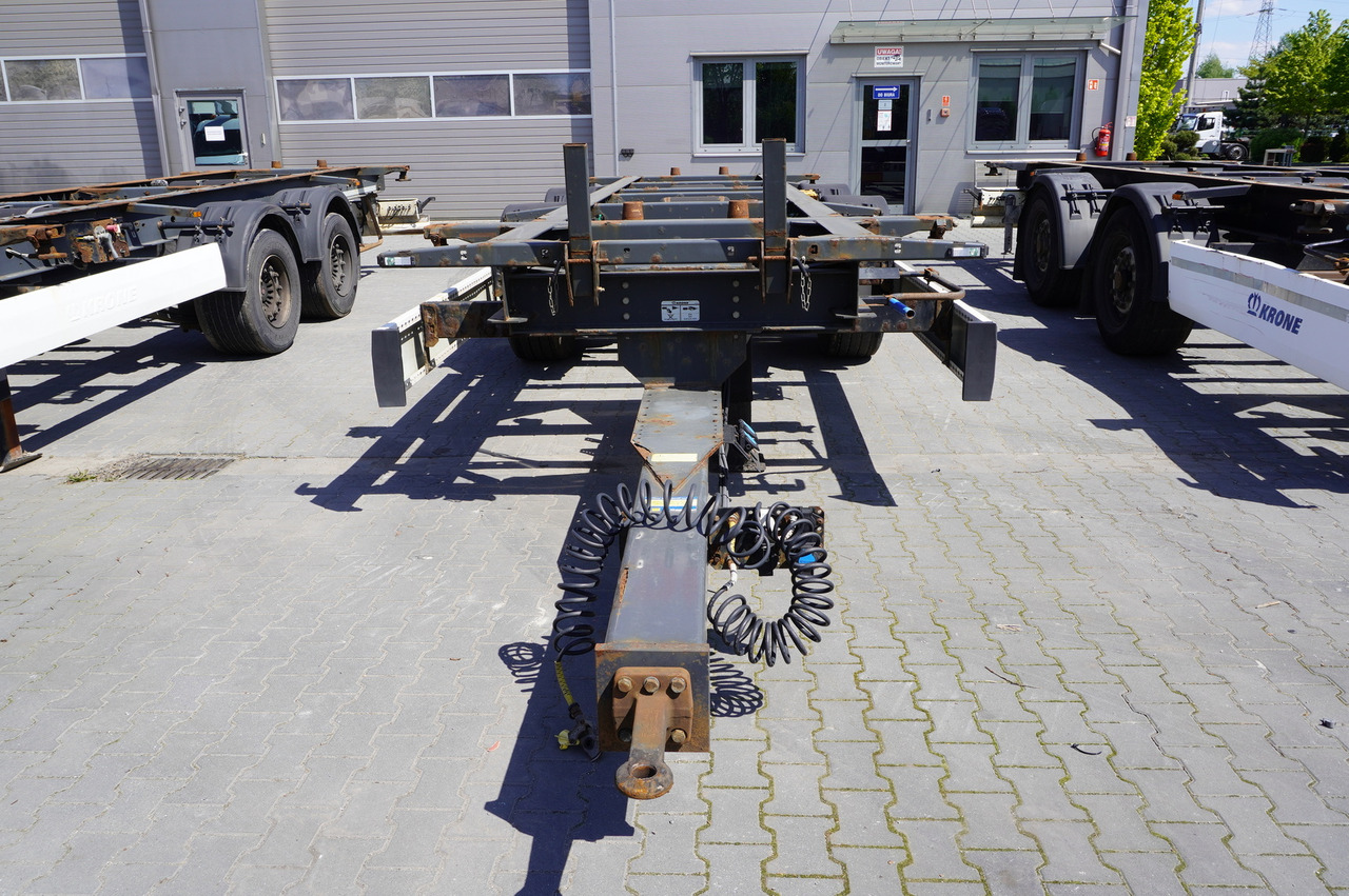 KRONE BDF / 18 t - Remorcă şasiu: Foto 3 KRONE BDF / 18 t - Remorcă şasiu: Foto 3
