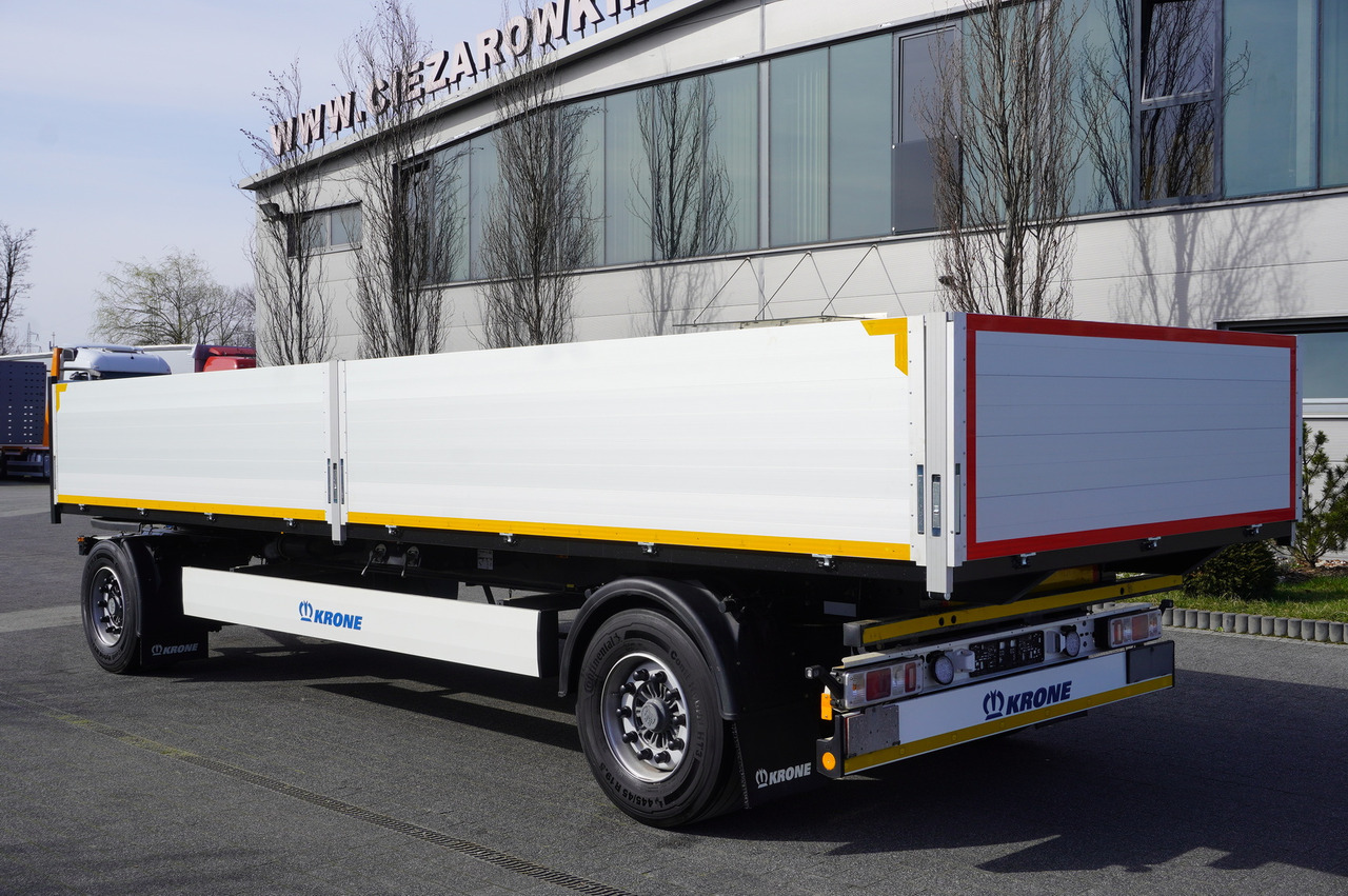KRONE Construction trailer / Flatbed 18 pallets / NEW year 2024 - Remorcă platformă: Foto 4 KRONE Construction trailer / Flatbed 18 pallets / NEW year 2024 - Remorcă platformă: Foto 4
