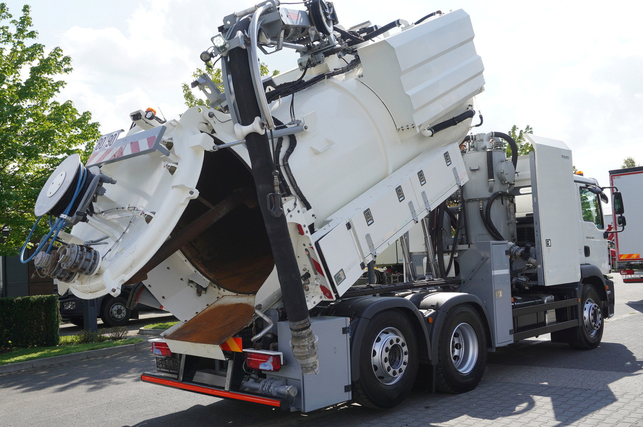 MAN TGM 26.340 E6 / RIVARD sewage cleaner 11.8 m3 / 170 tho. km / steered axle - Maşină pentru vidanjări: Foto 3 MAN TGM 26.340 E6 / RIVARD sewage cleaner 11.8 m3 / 170 tho. km / steered axle - Maşină pentru vidanjări: Foto 3