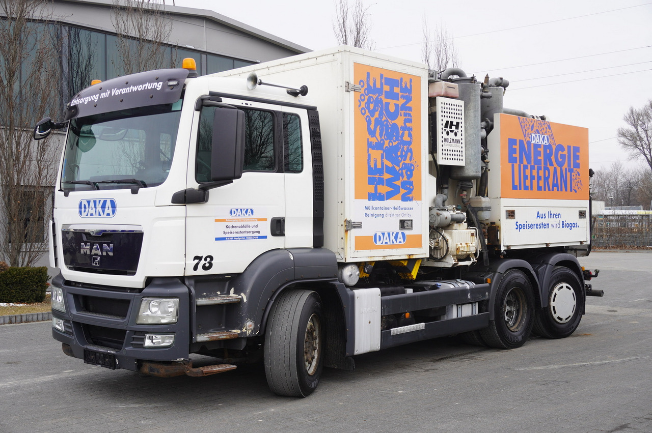 MAN TGS 26.360 / Holzmann Fahrzeugbau HBS 28/120.00 kitchen waste vehicle / Euro 5 - Autogunoiere: Foto 1 MAN TGS 26.360 / Holzmann Fahrzeugbau HBS 28/120.00 kitchen waste vehicle / Euro 5 - Autogunoiere: Foto 1