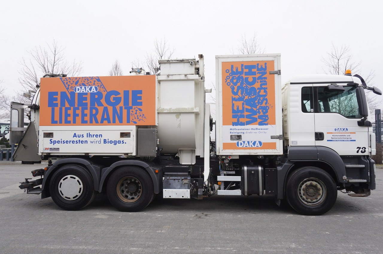 MAN TGS 26.360 / Holzmann Fahrzeugbau HBS 28/120.00 kitchen waste vehicle / Euro 5 - Autogunoiere: Foto 5 MAN TGS 26.360 / Holzmann Fahrzeugbau HBS 28/120.00 kitchen waste vehicle / Euro 5 - Autogunoiere: Foto 5