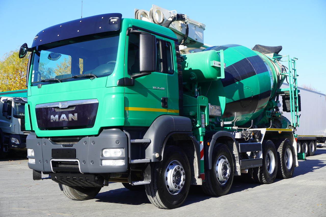 MAN TGS 35.480 8x4 Concrete Mixer Pump truck / Putzmeister M24-3 / 1600 MTH! - Autopompă de beton: Foto 2 MAN TGS 35.480 8x4 Concrete Mixer Pump truck / Putzmeister M24-3 / 1600 MTH! - Autopompă de beton: Foto 2