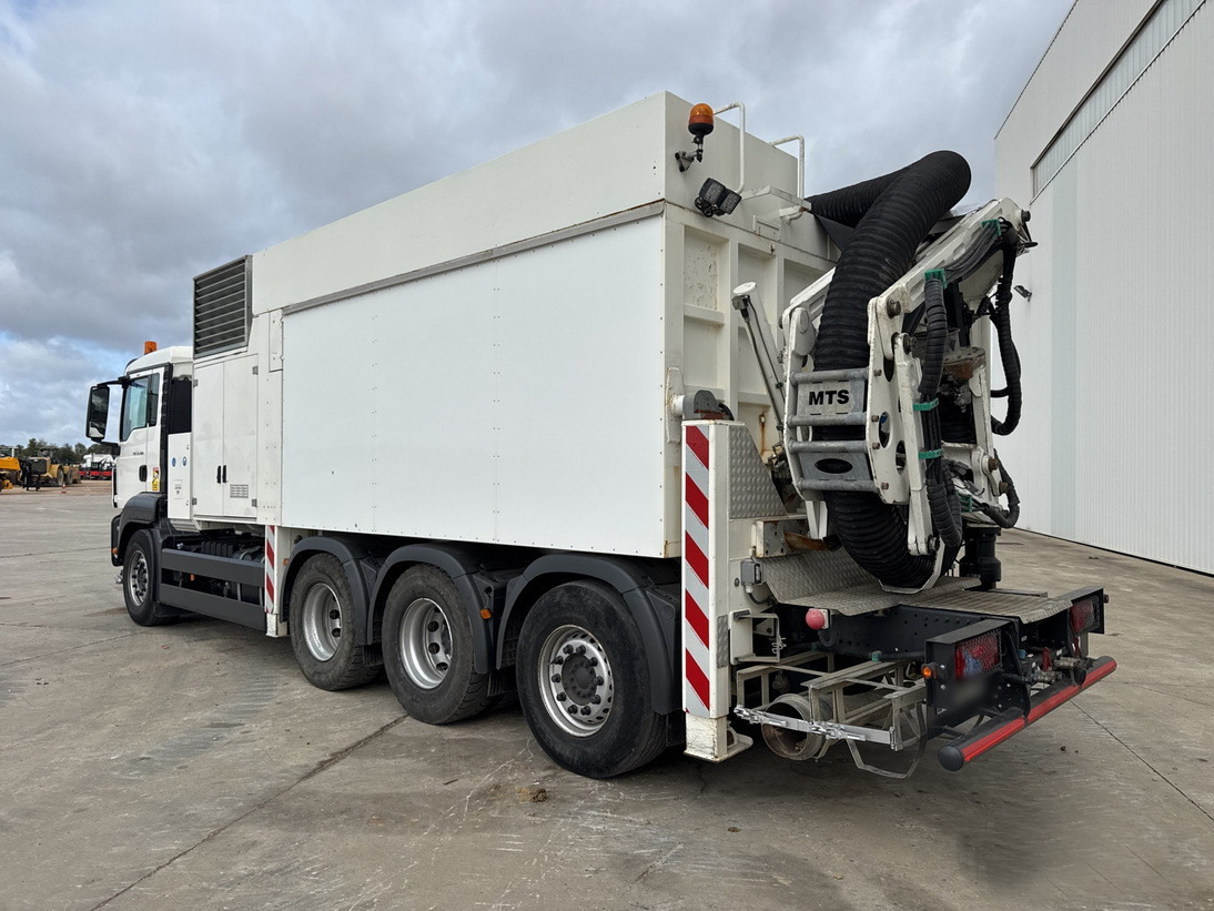 MAN TGS 35.480 8x4 / MTS 4A14T 36.000V vacuum truck / 10 m3 - Maşină pentru vidanjări: Foto 5 MAN TGS 35.480 8x4 / MTS 4A14T 36.000V vacuum truck / 10 m3 - Maşină pentru vidanjări: Foto 5