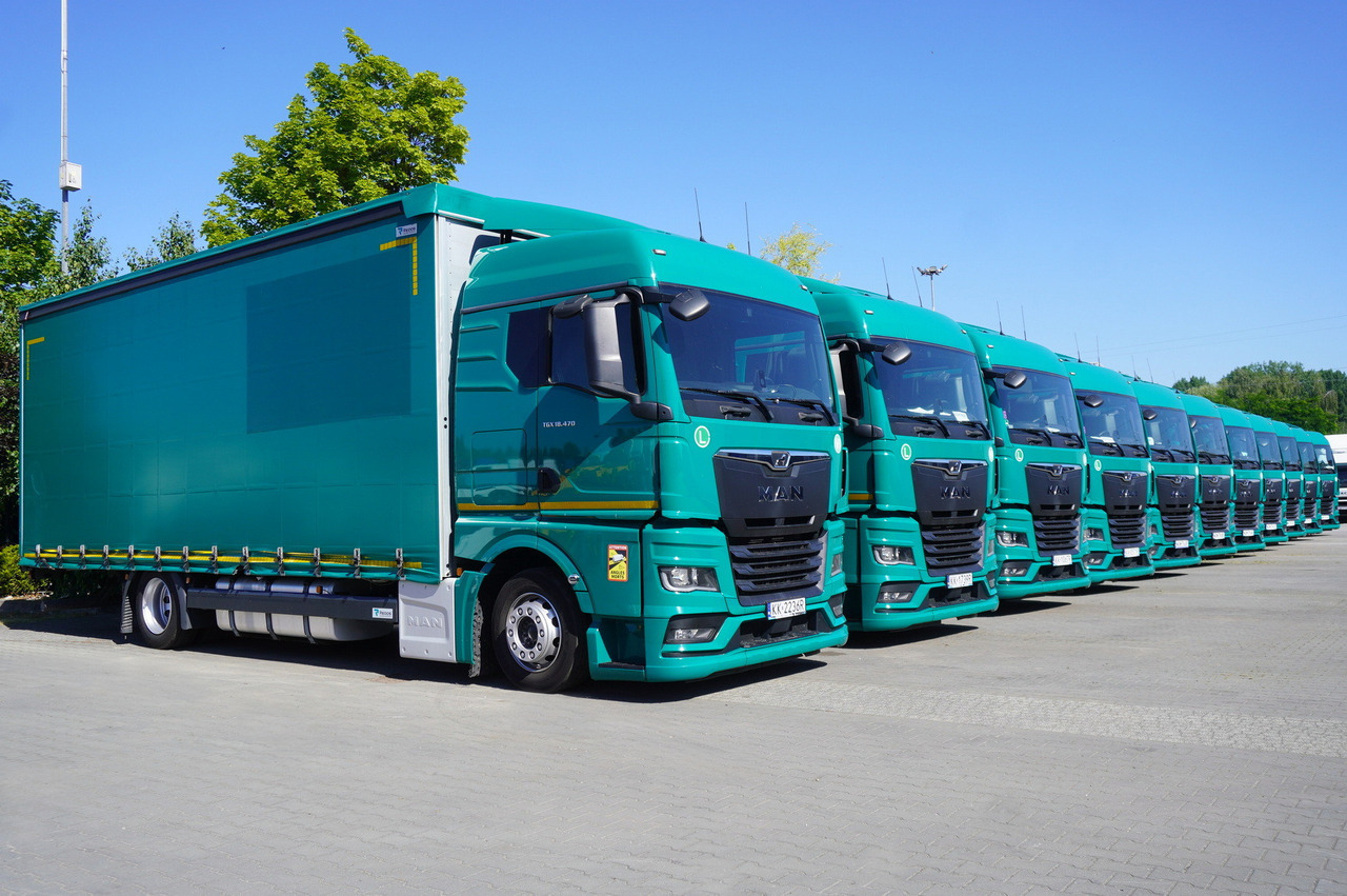 MAN TGX 18.470 / 2022 / Curtainsider 19 EPAL / Retarder / 15 units - Camion cu prelată: Foto 3 MAN TGX 18.470 / 2022 / Curtainsider 19 EPAL / Retarder / 15 units - Camion cu prelată: Foto 3