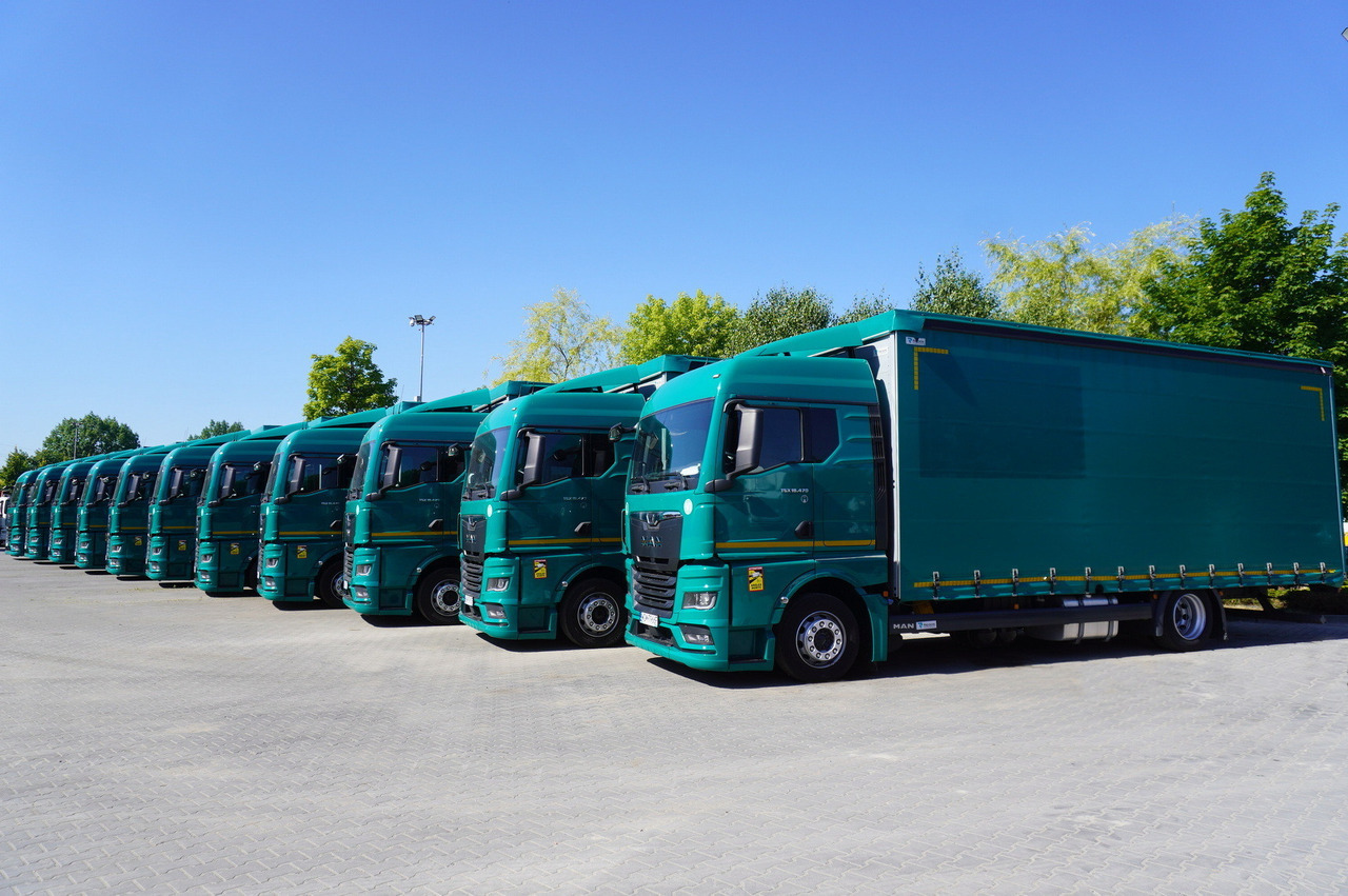 MAN TGX 18.470 / 2022 / Curtainsider 19 EPAL / Retarder / 15 units - Camion cu prelată: Foto 2 MAN TGX 18.470 / 2022 / Curtainsider 19 EPAL / Retarder / 15 units - Camion cu prelată: Foto 2